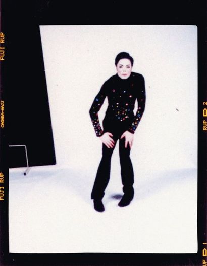 ARNO BANI (NÉ EN 1976) Michael Jackson « Le Mime » n°6, 1999 Tirage unique de 2010....