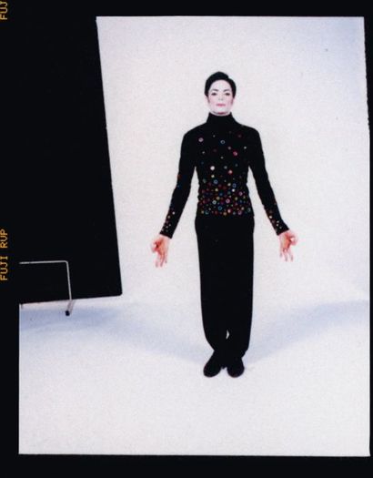 ARNO BANI (NÉ EN 1976) Michael Jackson « Le Mime » n°10, 1999 Tirage unique de 2010....