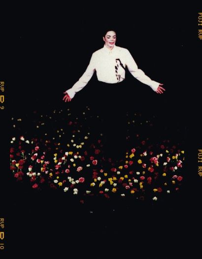 ARNO BANI (NÉ EN 1976) Michael Jackson « Black Or White » n°1, 1999 Tirage unique...