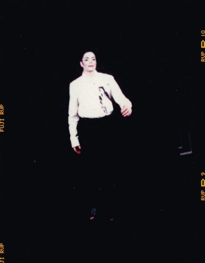 ARNO BANI (NÉ EN 1976) Michael Jackson « Black Or White » n°3, 1999 Tirage unique...