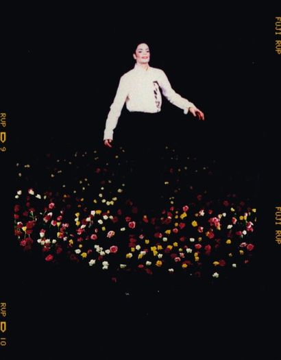 ARNO BANI (NÉ EN 1976) Michael Jackson « Black Or White » n°8, 1999 Tirage unique...