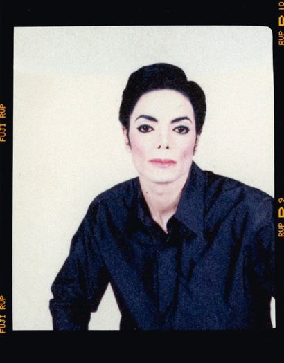 ARNO BANI (NÉ EN 1976) Michael Jackson en studio n°1, 1999 Tirage unique de 2010....