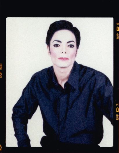ARNO BANI (NÉ EN 1976) Michael Jackson en studio n°4, 1999 Tirage unique de 2010....