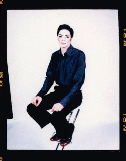 ARNO BANI (NÉ EN 1976) Michael Jackson en studio n°7, 1999 Tirage unique de 2010....