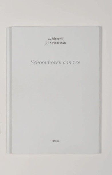 jan SCHOONHOVEN (1914-1994) 
Schoonhoven aan zee, 1984
Portfolio avec deux sérigraphies
Signées...