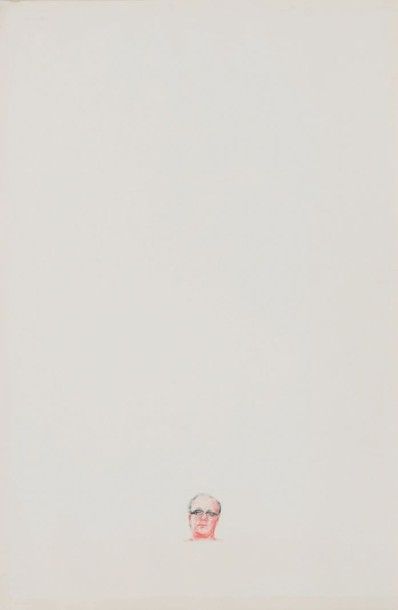 PIERRE LAHAUT (1931-2004) 
Portrait de personnes inconnues, 1973
Deux sérigraphies
Signées...