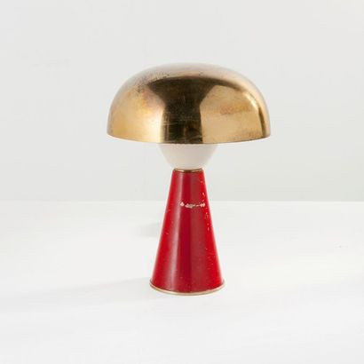 STILNOVO FONDÉ PAR BRUNO GATTA EN 1946 Italie Lampe de table orientable Métal laqué...
