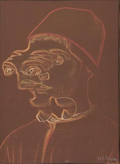 POL BURY (1922-2005) Ramollissement virtuel
Sérigraphie sur toile.
Signée en bas...