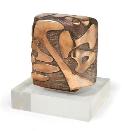 Agustìn CARDENAS (1927-2001) Petite Stéle, 1984
Sculpture en bronze.
Epreuve d'artiste.
Signée...