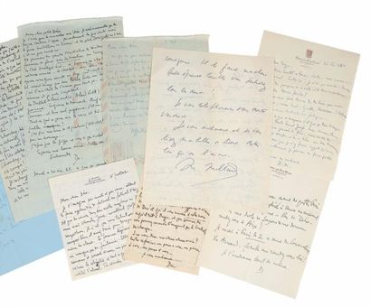MILHAUD (Darius) Correspondance adressée à Roger Désormière. 1950-1959.

7 lettres...
