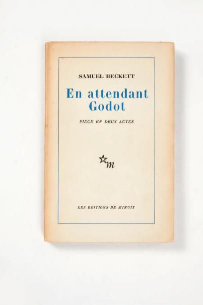 BECKETT (Samuel) En attendant Godot. Pièce en deux actes. Paris, Éditions de Minuit,...