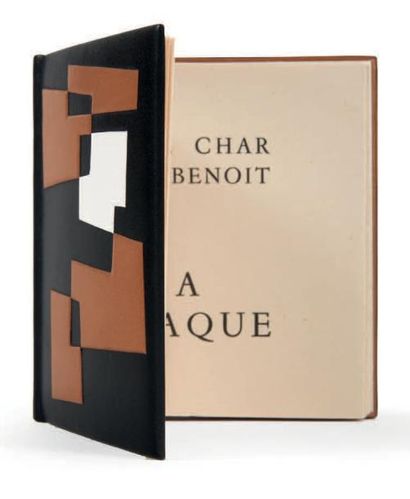 CHAR (René) À Braque. Alès, PAB, 1955.
In-32 [78 x 70 mm] de (10) ff.: box noir,...