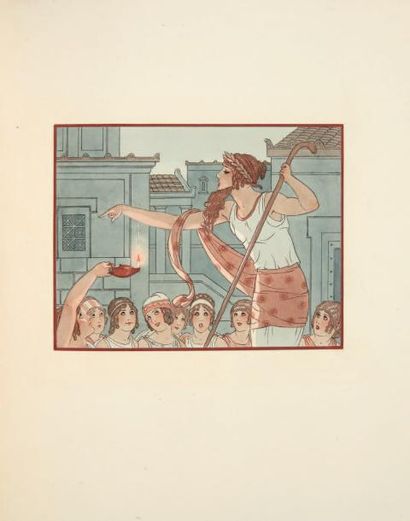 DONNAY (Maurice) Praxagora. Adaptation de l'Assemblée des Femmes d'Aristophane. Illustrations...