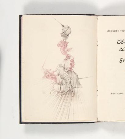 Hugnet (Georges) OEillades ciselées en branche.
Paris, Éditions Jeanne Bucher, sans...