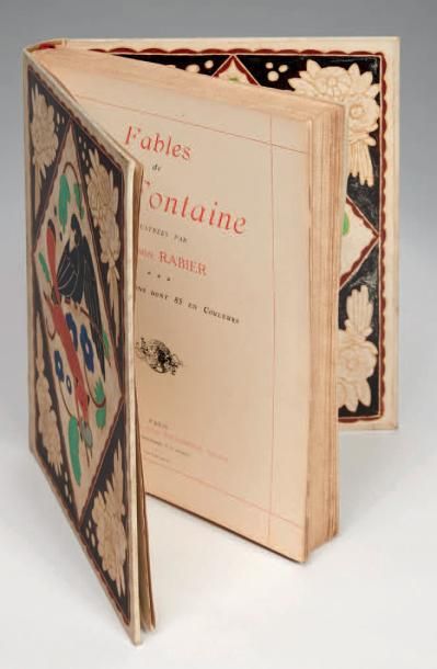 LA FONTAINE (Jean de) Fables illustrées par Benjamin Rabier. 310 compositions dont...