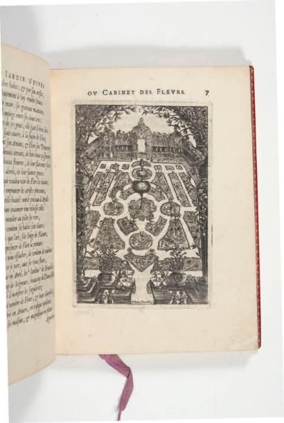FRANEAU (Jean) Iardin d'Hyver ou Cabinet des fleurs contenant en XXVI elegies les...