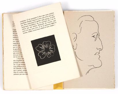 ROUVEYRE (André) Repli. Gravures de Henri Matisse. Paris, Éditions du Bélier, 1947.
In-4...