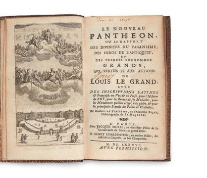VERTRON (Claude-Charles Guyonnet de) Le Nouveau Pantheon, ou le rapport des divinitez...