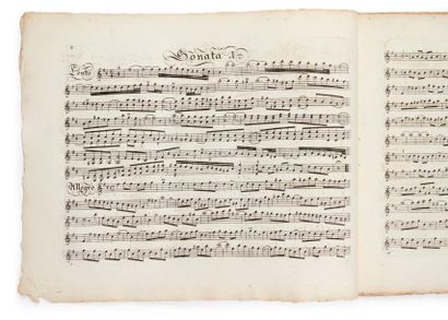 BACH, Johann Sebastian Clavier Sonaten mit obligater Violine. Zurich, Hans-Georg...
