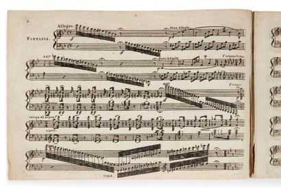 BEETHOVEN, Ludwig van Fantaisie pour le pianoforte (...) dediée à son ami Monsieur...