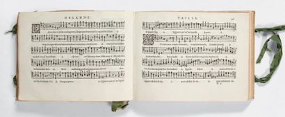 LASSUS, Roland de [Chansons et madrigaux]. Album réunissant trois recueils de musique...