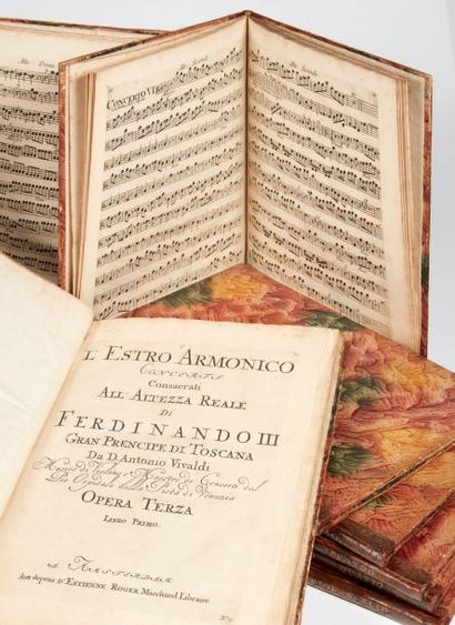 VIVALDI, Antonio L'Estro Armonico. Concerti Consacrati all' Altezza Reale di Ferdinando...