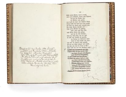 WAGNER, Richard Die Meistersinger von Nürnberg [Livret annoté par Wagner]. Mainz,...
