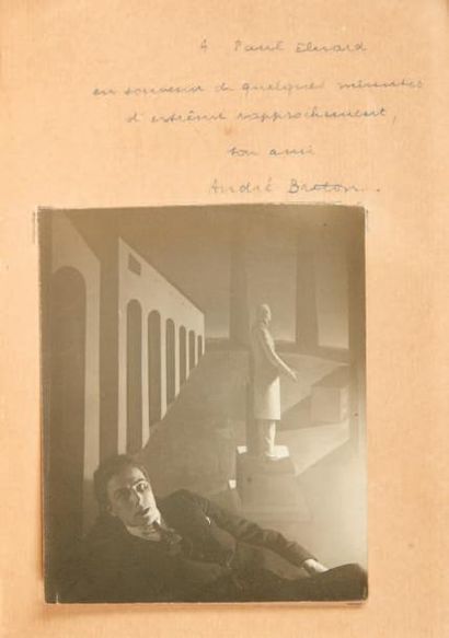 ÉLUARD, Paul & BRETON, André Poèmes pour la paix par Paul Éluard. 1918.
[Joint:]
Mont...
