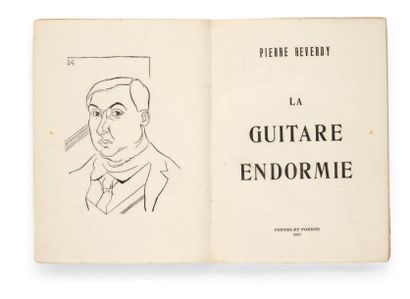 REVERDY, Pierre La Guitare endormie. Contes et poèmes. Paris, à l'Imprimerie Littéraire,...