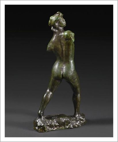 Aristide MAILLOL (1861-1944) 
Etude pour l'Action Enchaînée, 1905
Bronze à patine...