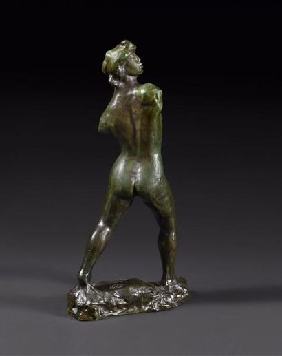 Aristide MAILLOL (1861-1944) 
Etude pour l'Action Enchaînée, 1905
Bronze à patine...