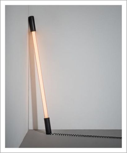 PHILIPPE STARCK (NÉ EN 1949) Lampe modèle «Easylight»
Tube fluorescent, polycarbonate...