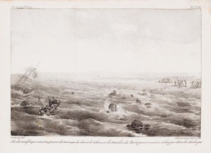 Cochelet, Charles Naufrage du brick «La Sophie», perdu, le 30 Mai 1819, sur la côte...
