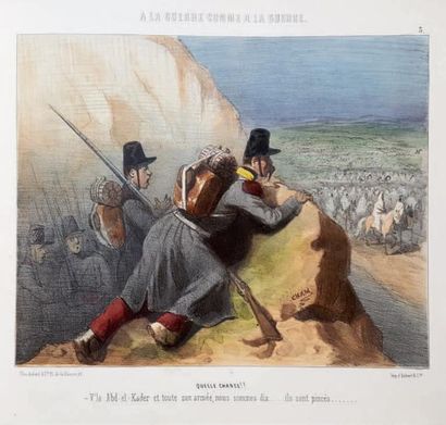 CHAM Spahis et Turcos. Paris, Martinet, 1863. In-4; broché.

Premier tirage illustré...