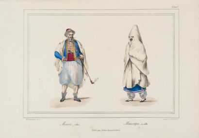 ROUSSET, Camille La conquête d'Alger. Paris, Plon, 1880. Un volume in-12; demi-veau...