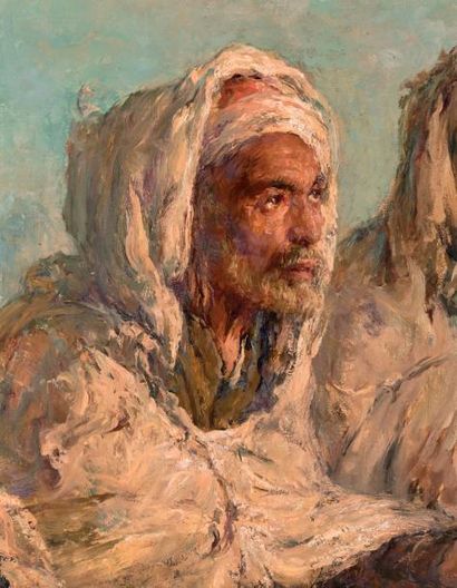 Edouard VERSCHAFFELT (1874-1955) Allahou akbar (Dieu est le plus grand)
Huile sur...