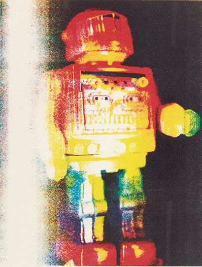 AY-O (NÉ EN 1931) 
Robot, 1979
Lithographie.
Epreuve d'artiste.
Signée.
H_55 cm L_38...