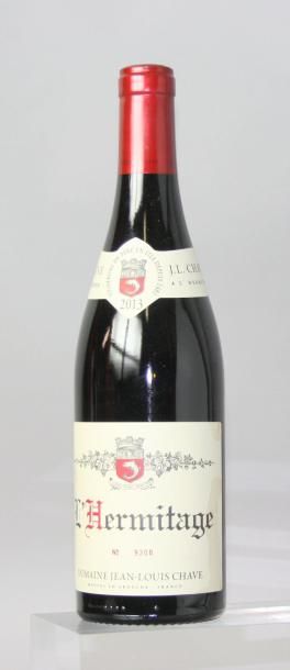 null 1 BOUTEILLE HERMITAGE ROUGE J. L. CHAVE 2013