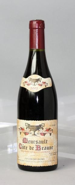 null 1 BOUTEILLE MEURSAULT ROUGE J. F. COCHE DURY 2002