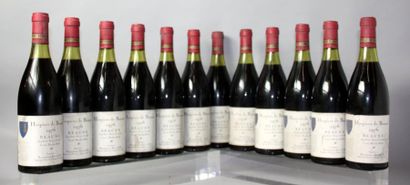 null 12 BOUTEILLES BEAUNE 1er cru «Cuvée Nicolas Rolin»
HOSPICES de BEAUNE Mise REMOISSENET...