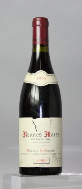 null 1 BOUTEILLE BONNES MARES Grand cru
G. ROUMIER 1990
Étiquette abimée.
Label ...