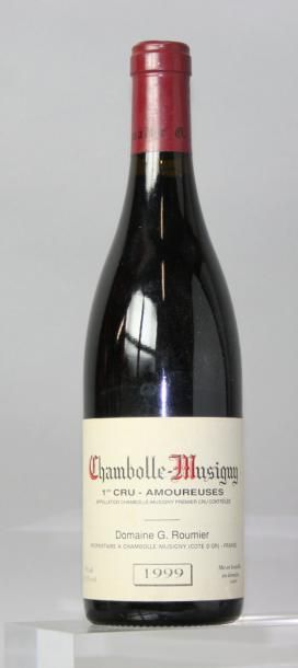 null 1 BOUTEILLE CHAMBOLLE MUSIGNY 1er cru «Les Amoureuses»
G. ROUMIER 1999