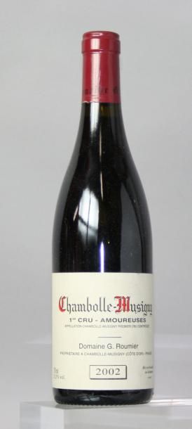 null 1 BOUTEILLE CHAMBOLLE MUSIGNY 1er cru «Les Amoureuses»
G. ROUMIER 2002