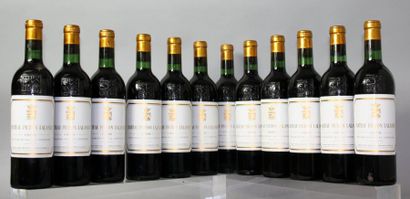 null 12 BOUTEILLES CHÂTEAU PICHON LONGUEVILLE COMTESSE DE LALANDE - 2ème GCC PAUILLAC...