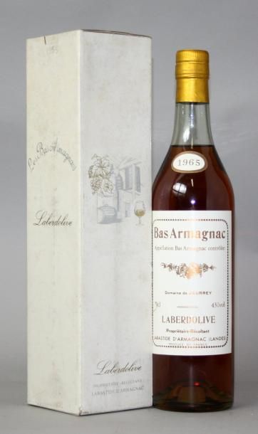 null 1 BOUTEILLE BAS ARMAGNAC LABERDOLIVE 1965