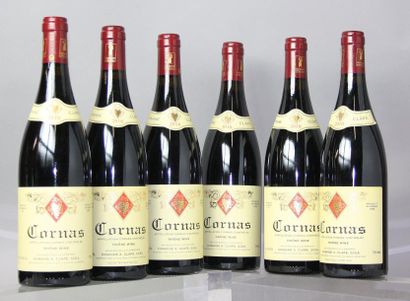 null 6 BOUTEILLES CORNAS A. CLAPE 2010