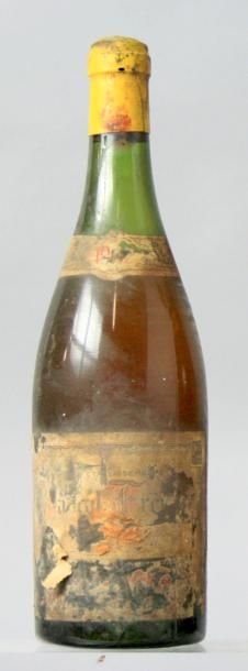null 1 bouteille BOURGOGNE Blanc - Anc. établissement Pascal Frères Dijon 1947 Etiquette...