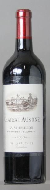  1 bouteille CHÂTEAU AUSONE 1er GCC (A) St. Emilion 2006 