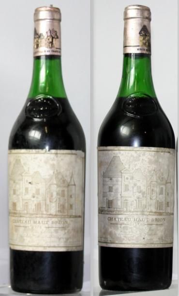 2 bouteilles CHÂTEAU HAUT BRION 1er GCC -...