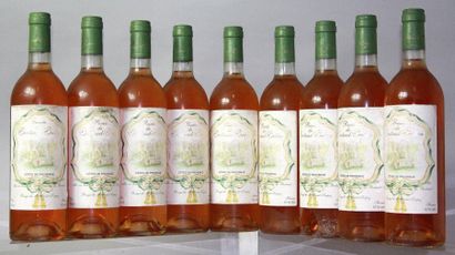 9 bouteilles COTES DE PROVENCE ROSE - BERTAUD...